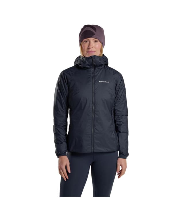 Women's Montane Fortes Lite Hooded Jacket - Eclipse Blue