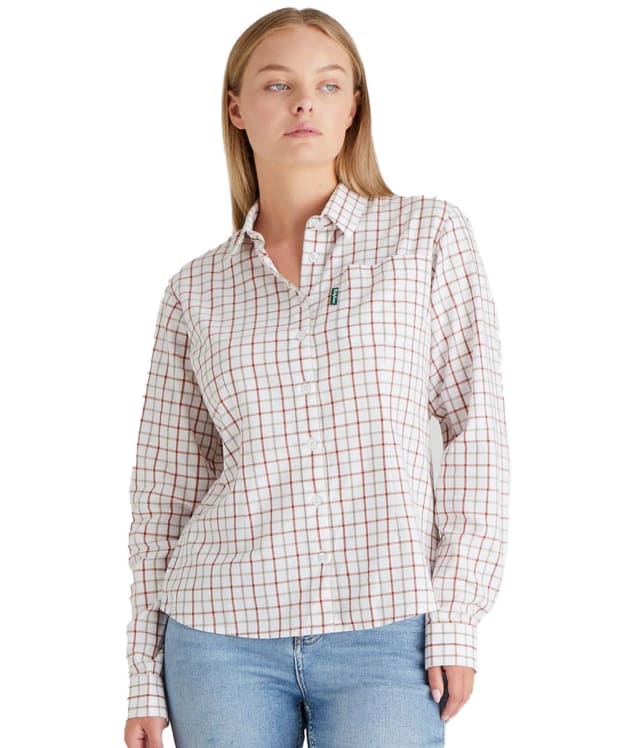 Women's Ridgeline Sedgebrook Shirt - Russet / Roasted Cashew
