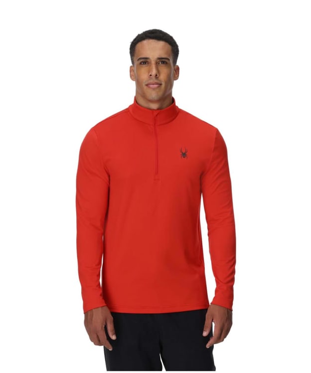 Men's Spyder Prospect 1/2 Zip Baselayer - Spyder Red