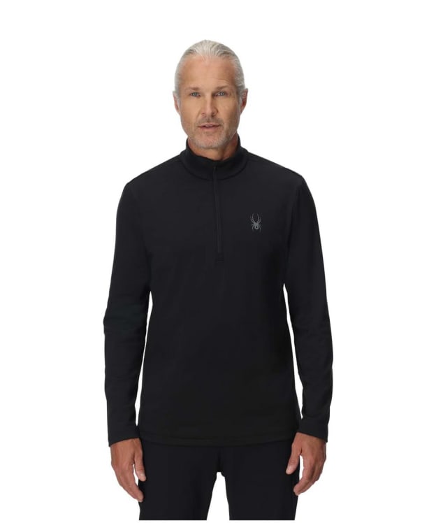 Men's Spyder Prospect 1/2 Zip Baselayer - Black