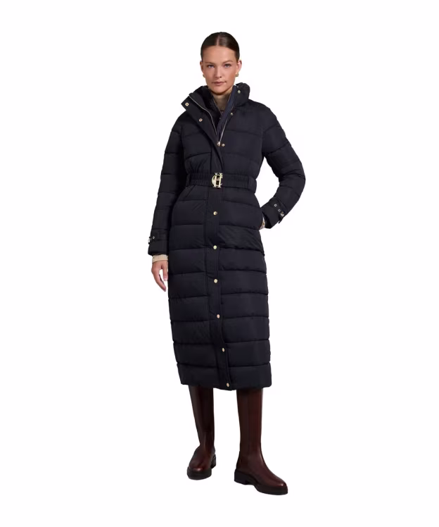 Women's Holland Cooper Arosa Luxe Longline Coat - Ink Navy