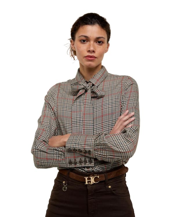 Women's Holland Cooper Heritage Shirt - Orange Windsor