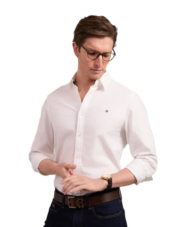 Men's Holland Cooper Classic Oxford Shirt - White
