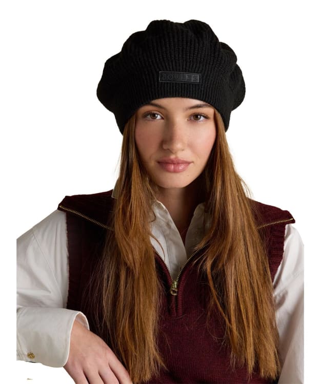 Women's Joules Joelle Beret - Black
