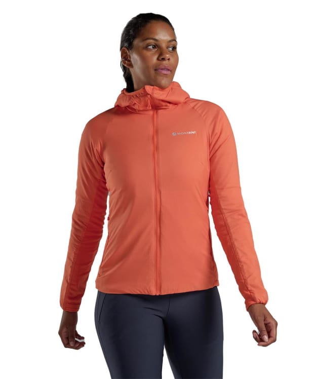 Women's Montane Sirocco Hooded Jacket - Tigerlily