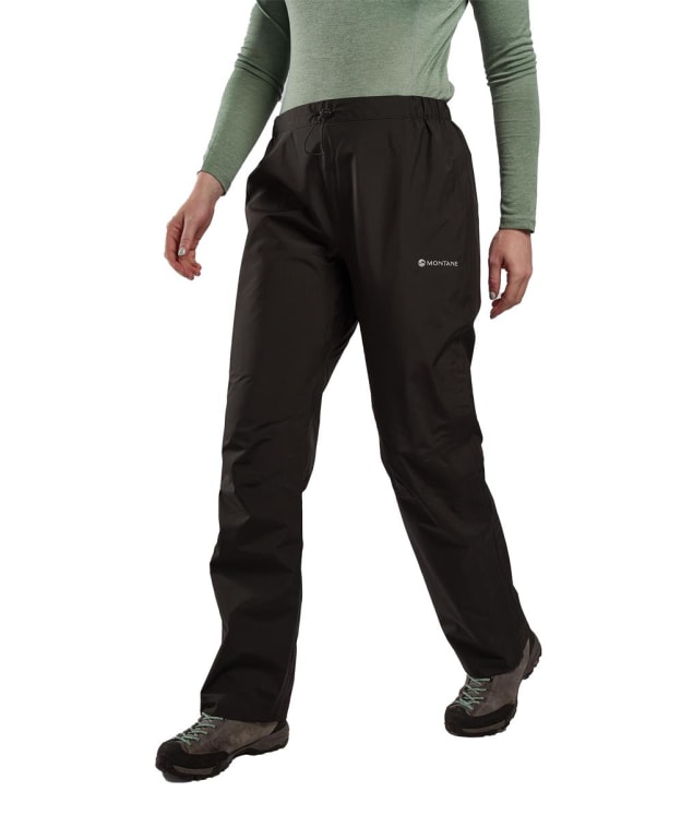 Women's Montane Solution Waterproof Pants - Black