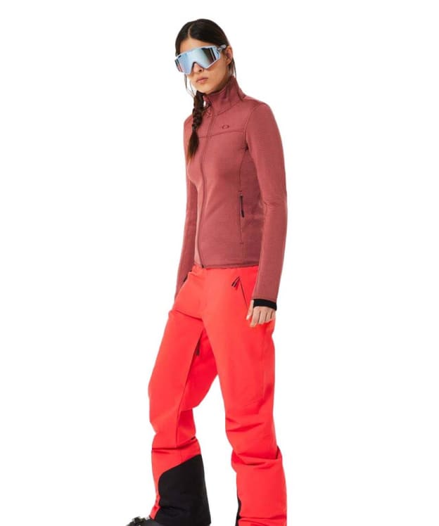 Women's Oakley Canopy Full Zip Sweatshirt - Rosewood
