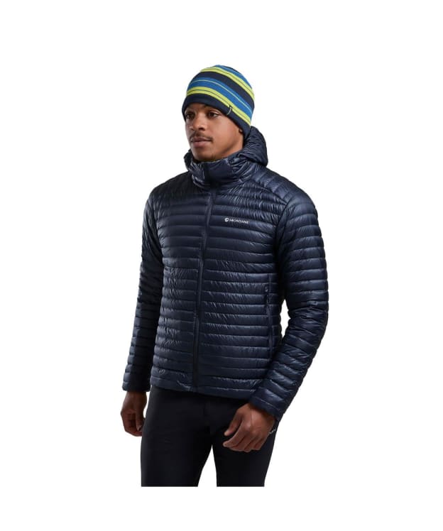 Men's Montane Alpine 850 Nano Hooded Down Jacket - Eclipse Blue