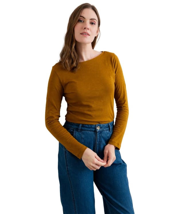 Women's Lily & Me Monica Plain Top - Bronze