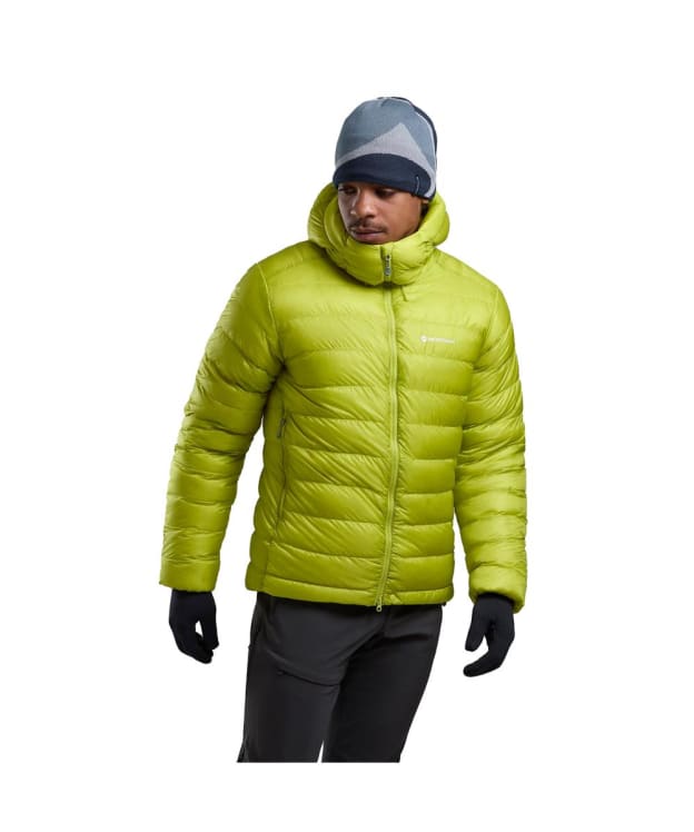 Men's Montane Alpine 850 Hooded Down Jacket - Citrus Spring