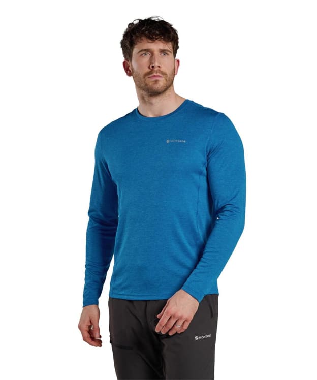 Men's Montane Dart Long Sleeve T-Shirt - Neptune Blue