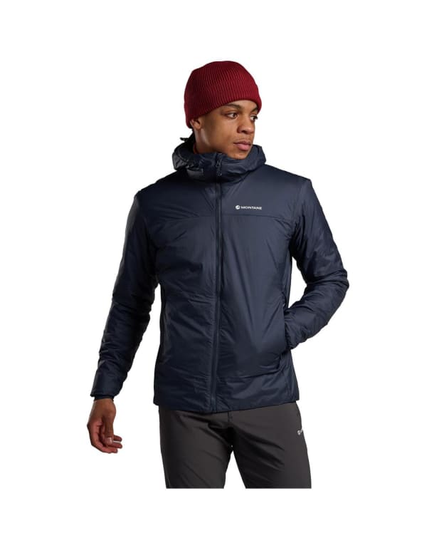 Men's Montane Fortes Lite Hooded Jacket - Eclipse Blue