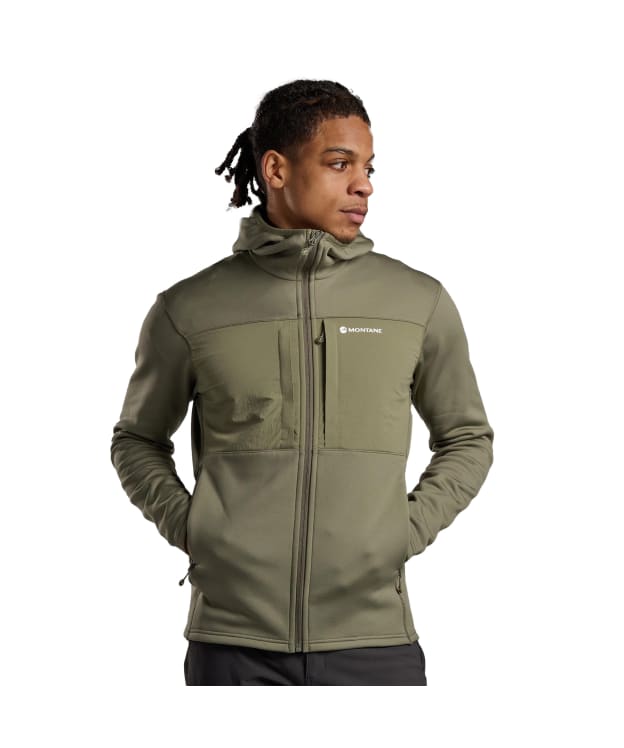Men's Montane Fury XT Hooded Fleece Jacket - Caper