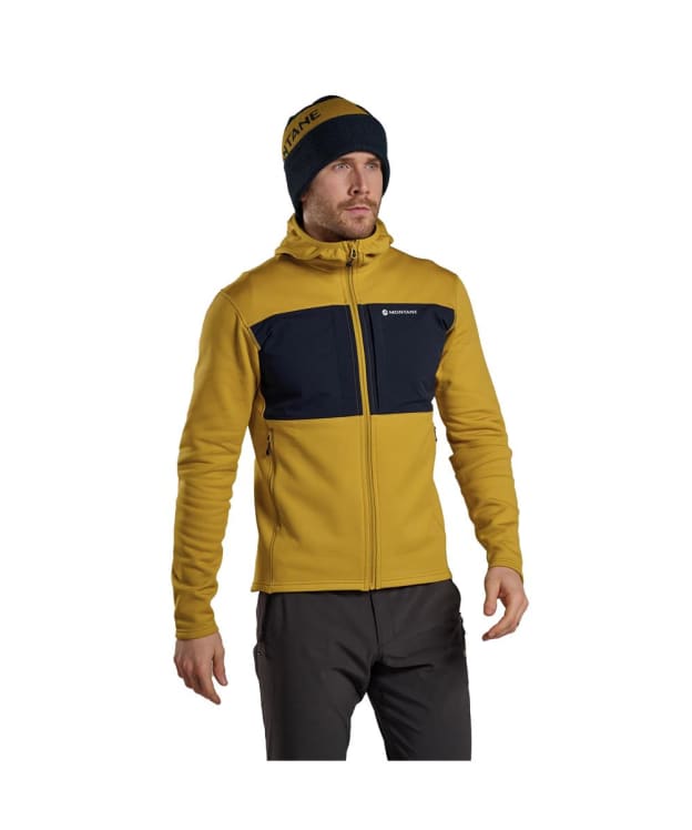 Men's Montane Fury XT Hooded Fleece Jacket - Ginkgo Gold