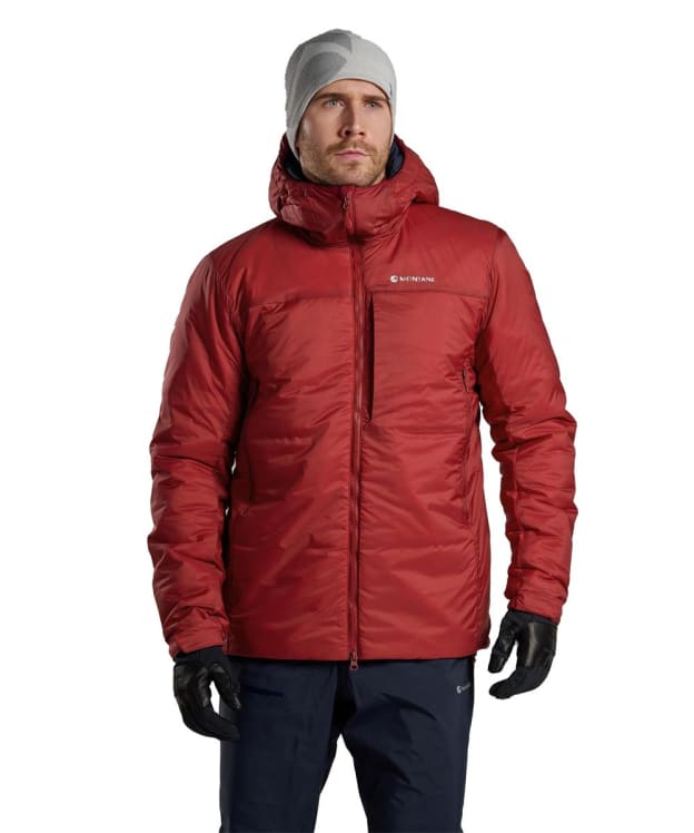 Men's Montane Fortes XT Hooded Jacket - Dark Maple