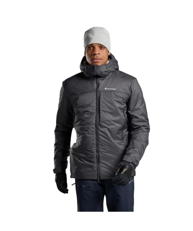 Men's Montane Fortes XT Hooded Jacket - Midnight Grey