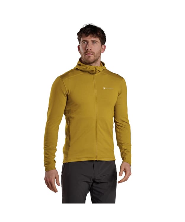 Men's Montane Protium Lite Hooded Fleece Jacket - Ginkgo Gold
