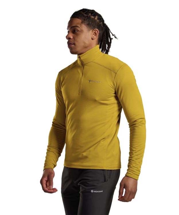 Men's Montane Protium Lite Pull On Fleece - Ginkgo Gold