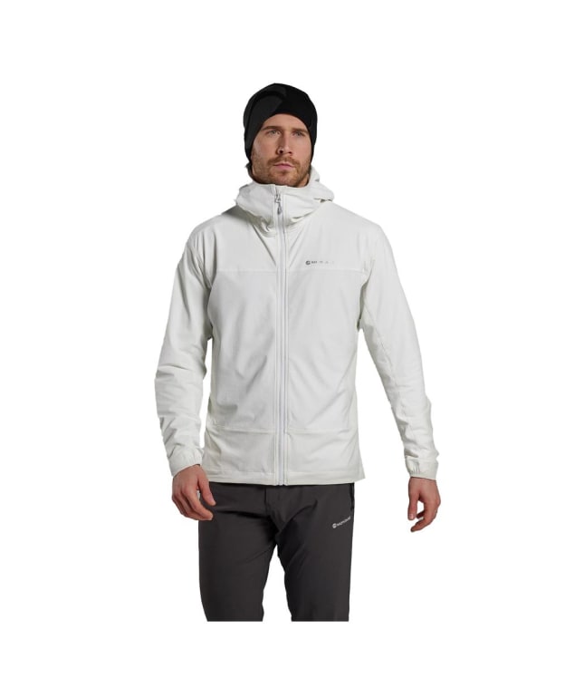Men's Montane Tenacity Hooded Softshell Jacket - Powder