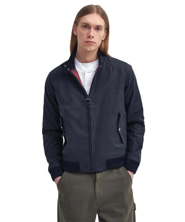 Men's Barbour x Baracuta Porton Waxed Jacket - Navy