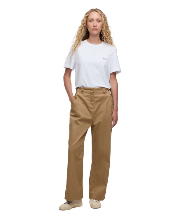 Women's Barbour Alara Trousers - Sand