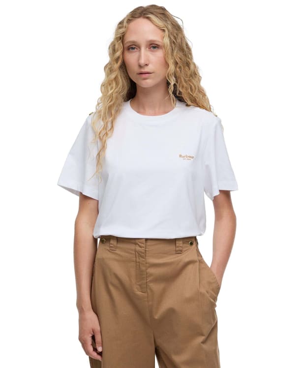 Women's Barbour Marla T-Shirt - White