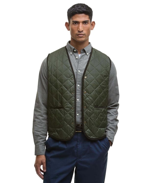 Men's Barbour Modern Quilted Waistcoat - Olive