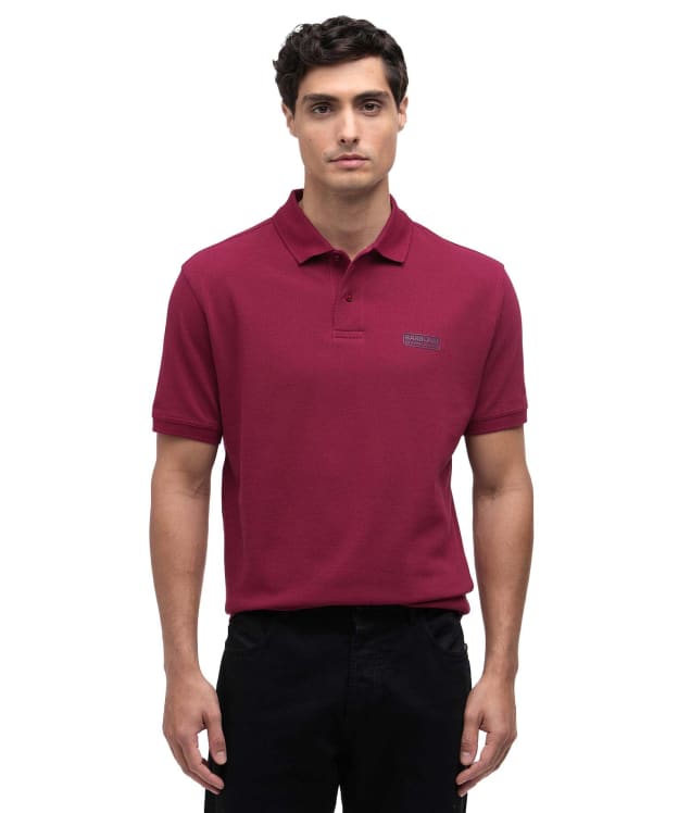 Men's Barbour International Essential Polo - Antique Red