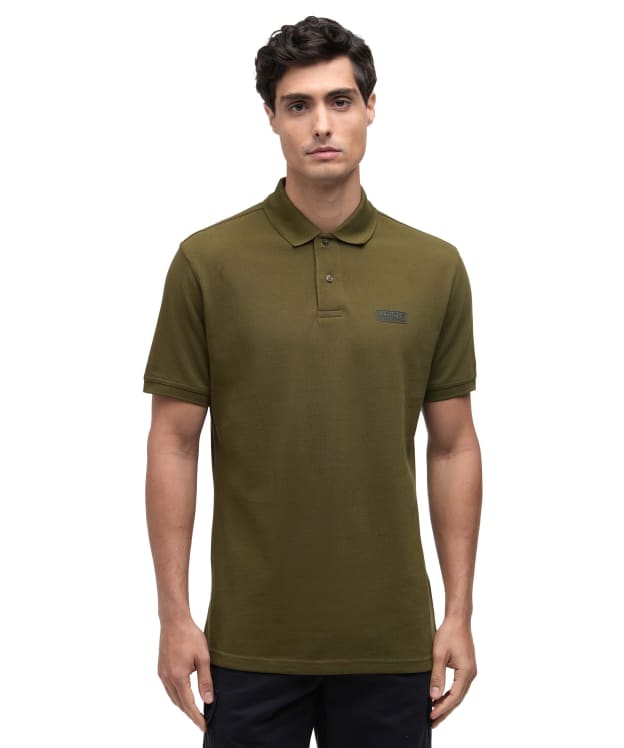Men's Barbour International Essential Polo - Light Sage
