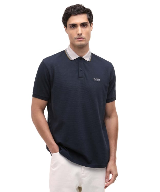 Men's Barbour International Vase Polo Shirt - Navy