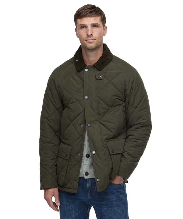 Men's Barbour Modern Bedale Quilted Jacket - Olive