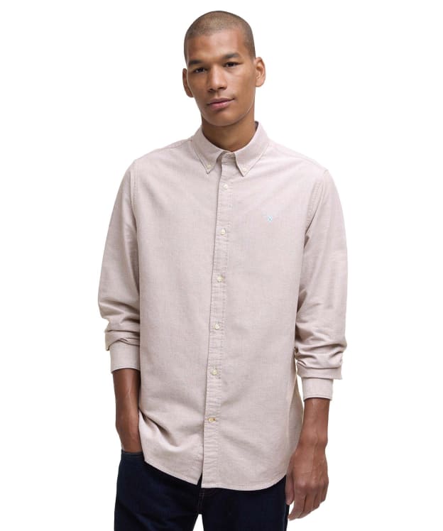 Men's Barbour Oxtown Tailored Shirt - Umber