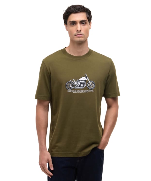 Men's Barbour International Cheney Graphic T-Shirt - Light Sage