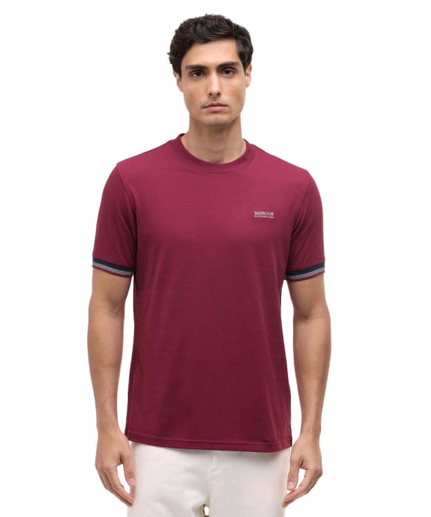 Men's Barbour International Vase T-Shirt - Antique Red