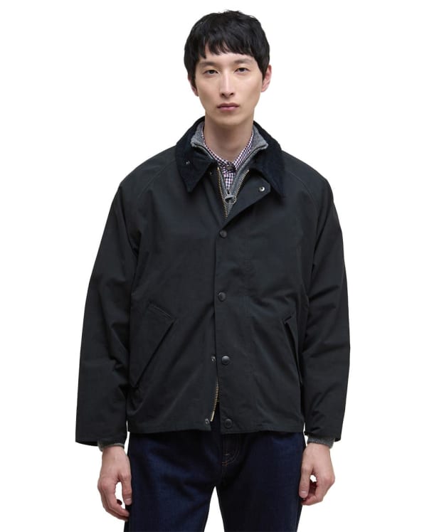 Men's Barbour Oversized Transporter Casual Jacket - Navy