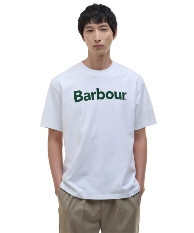 Men's Barbour Pensford Oversized T-Shirt - White
