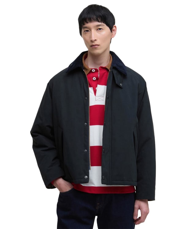 Men's Barbour Padded Transport Jacket - Navy