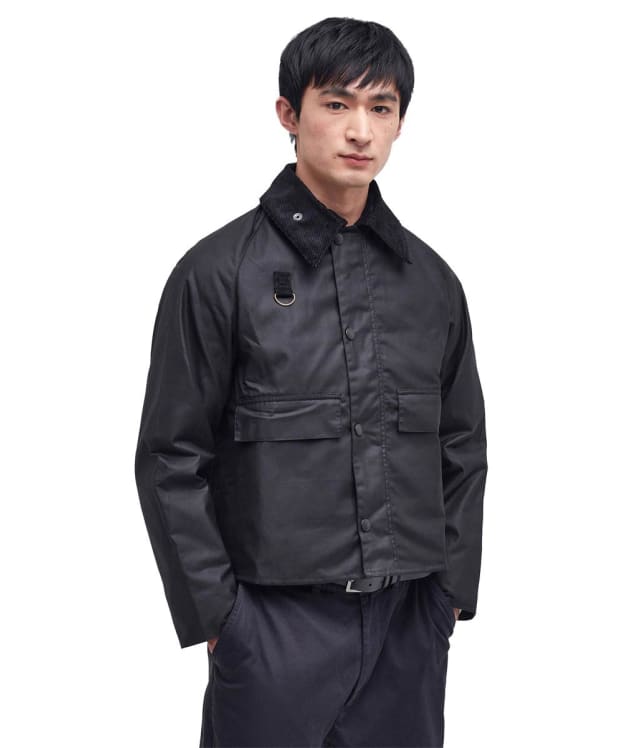 Men's Barbour Spey Wax Jacket - Black