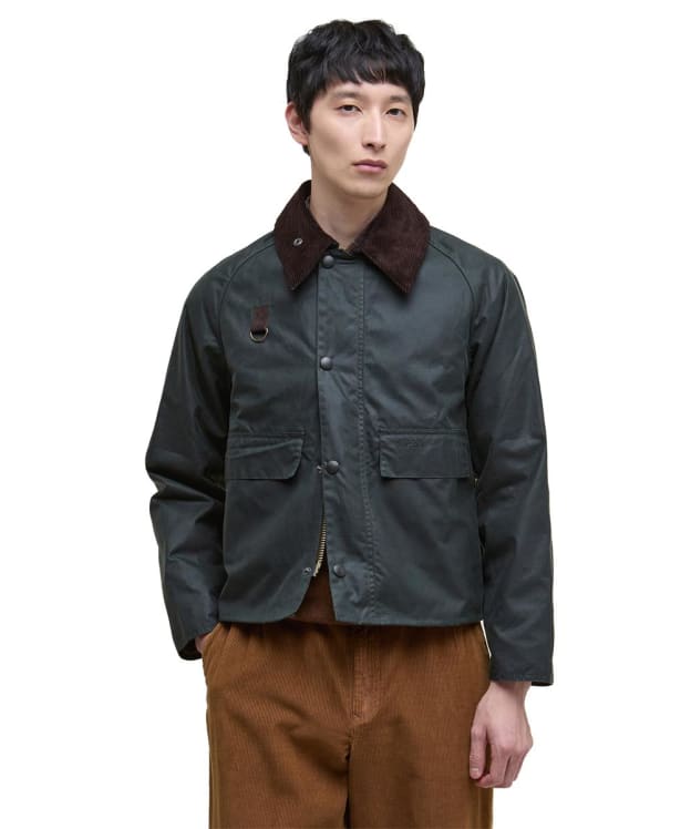 Men's Barbour Spey Wax Jacket - Sage