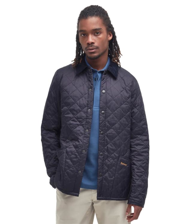 Men's Barbour Heritage Liddesdale Quilted Jacket - Navy