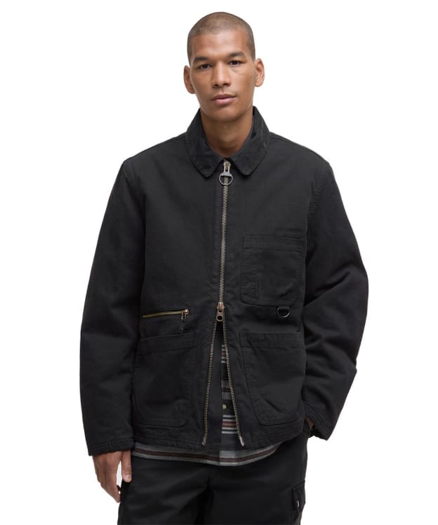 Men's Barbour Cove Casual Jacket - Black