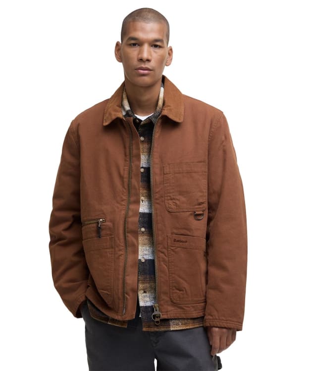 Men's Barbour Cove Casual Jacket - Umber
