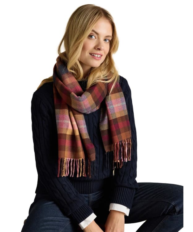 Women's Joules Langtree Scarf - Berry Red