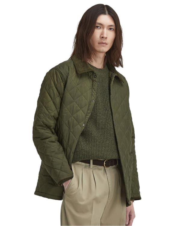 Men's Barbour Select Liddesdale Quilted Jacket - Olive