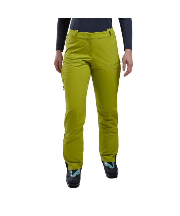 Women's Montane Nordes Softshell Pants - Citrus Spring