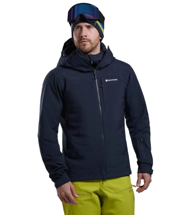 Men's Montane Nordes Softshell Hoodie - Eclipse Blue