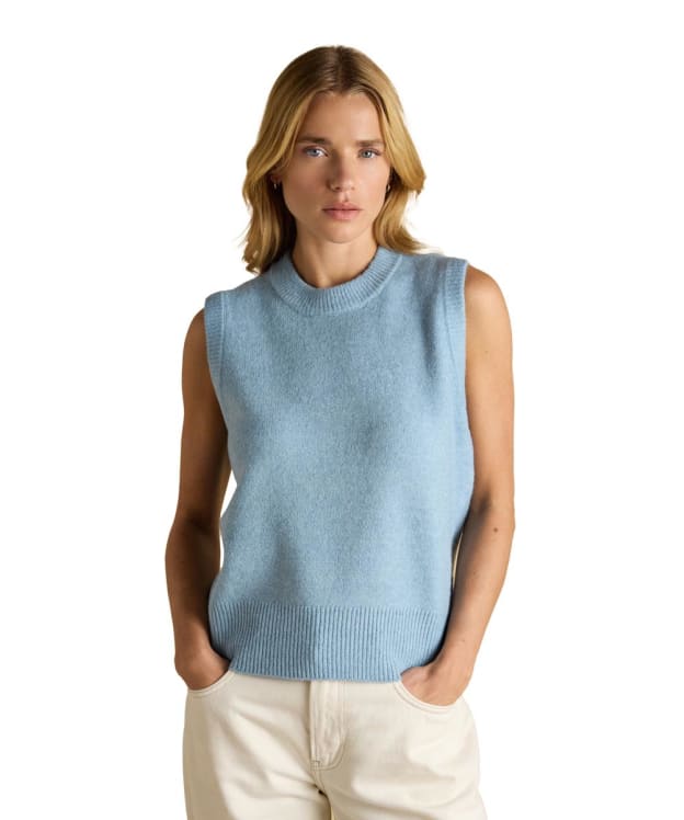 Women’s Joules Holly Knitted Vest - New Blue