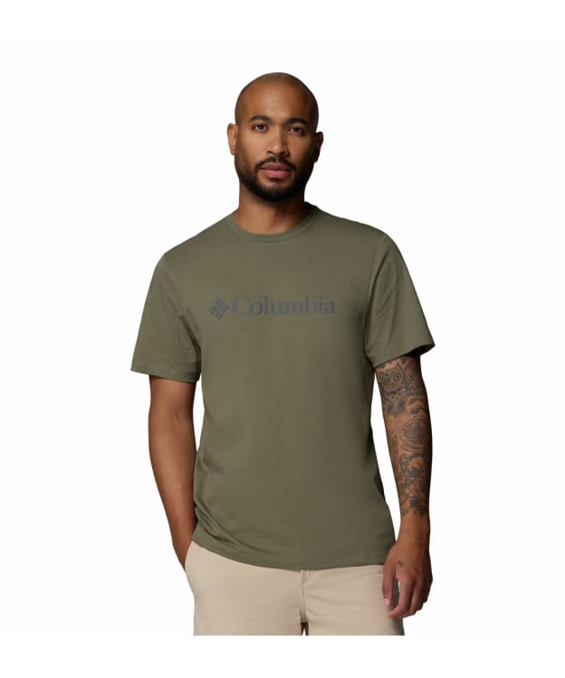 Men's Columbia CSC Basic Logo Organic Cotton T-Shirt - Stone Green