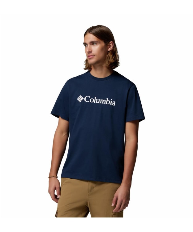 Men's Columbia CSC Basic Logo Organic Cotton T-Shirt - Collegiate Navy