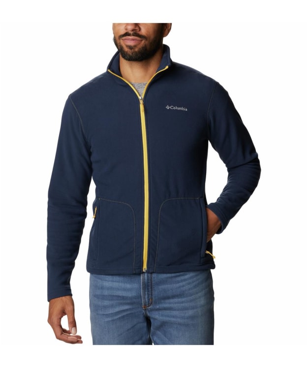 Men's Columbia Fast Trek Light Full Zip Fleece - Collegiate Navy